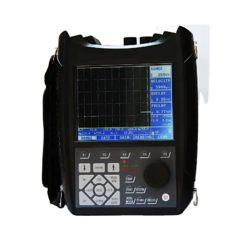 

SUB140 Ultrasonic Flaw detector with working frequency of 0.2MHz-15MHz