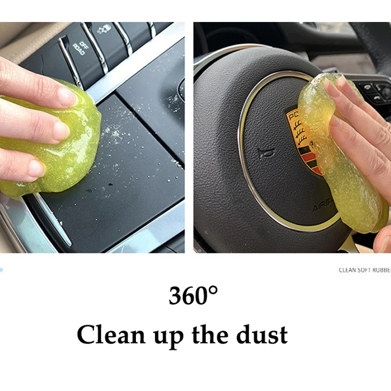 Car Cleaning Gel Air Vent Outlet Cleaning Dashboard Laptop Magic Cleaning Tool Mud Remover Car Gap Dust Dirt Cleaner Maintenance images - 6