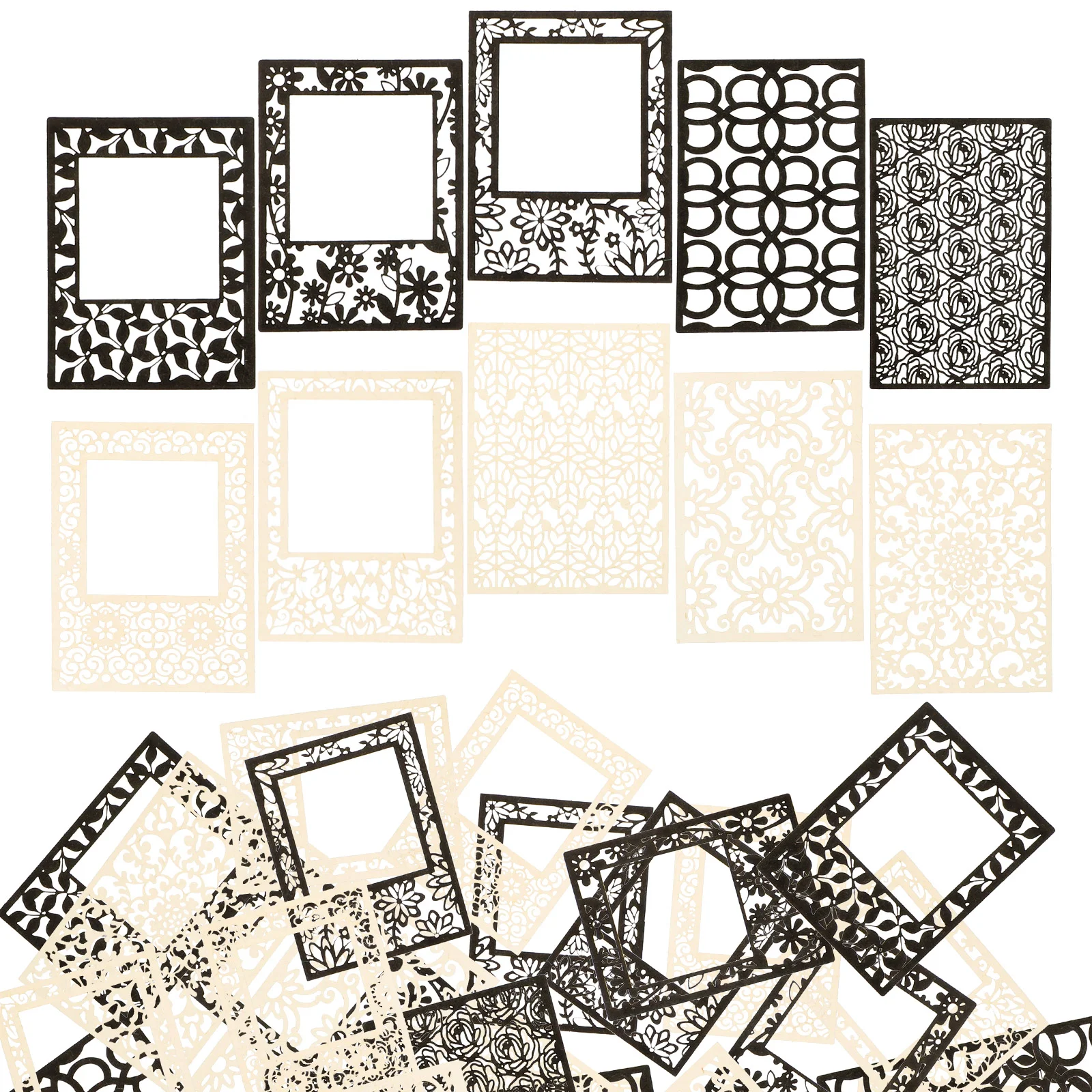 

40 Sheets Exquisite Unique Beautiful Premium Scrapbook Paper Scrapbook Diy Paper for Craft