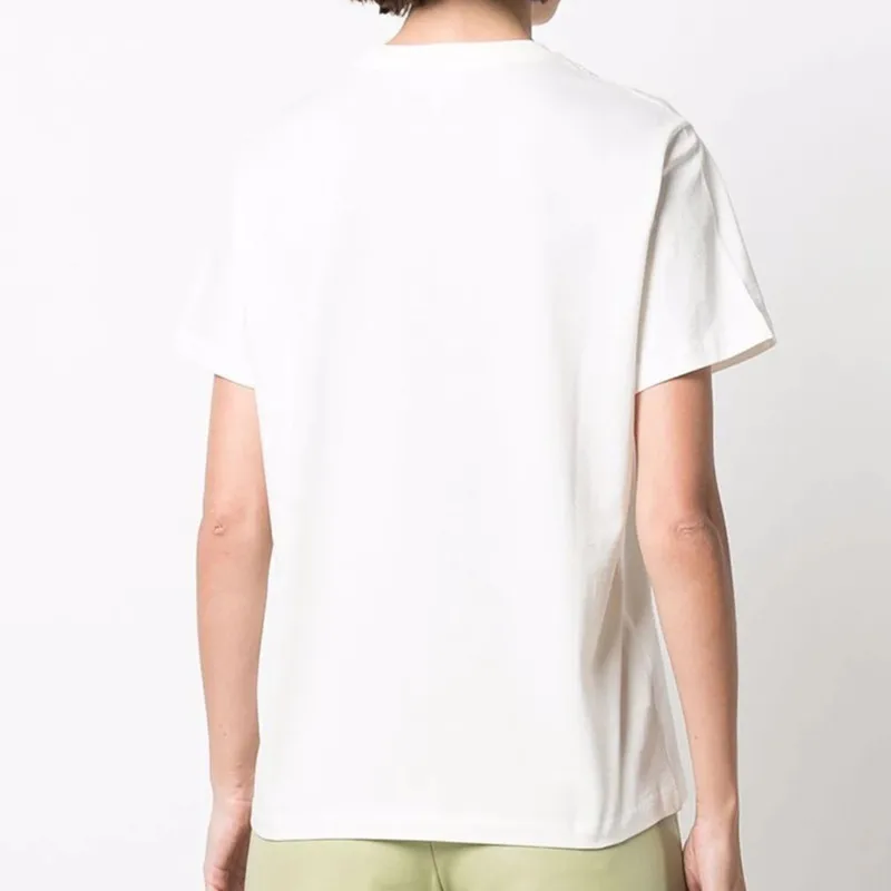 

22 Fashion Classic Trendy luxury design New Summer Chest Lettered Print Round Neck Loose Casual T-shirt Women