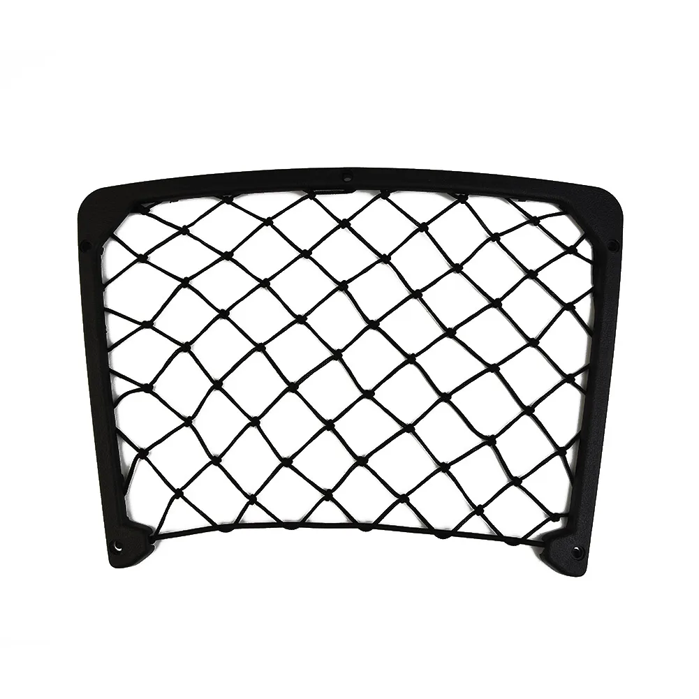 

Plastic + Mesh Storage Mesh Bags 320mm X 210mm 3pcs Black Camper Van Caravan Easy To Install Large Net Pocket Durable