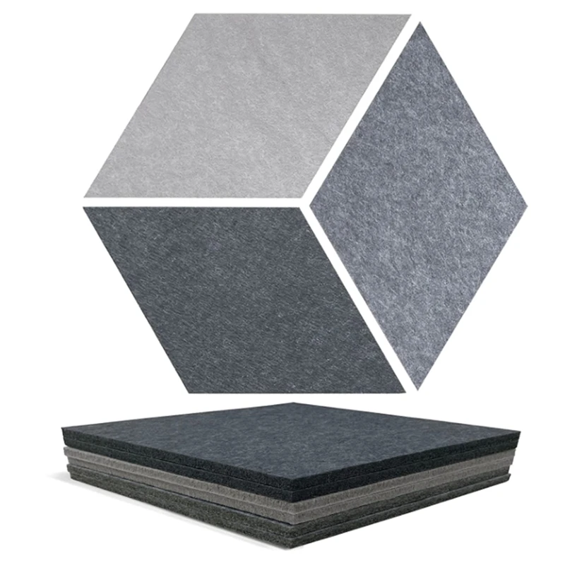 

9 Pack Acoustic Panels,Soundproof Foam,Diamond Noise Reduction Decorative Sound Insulation Pads,For Music Studios,Etc