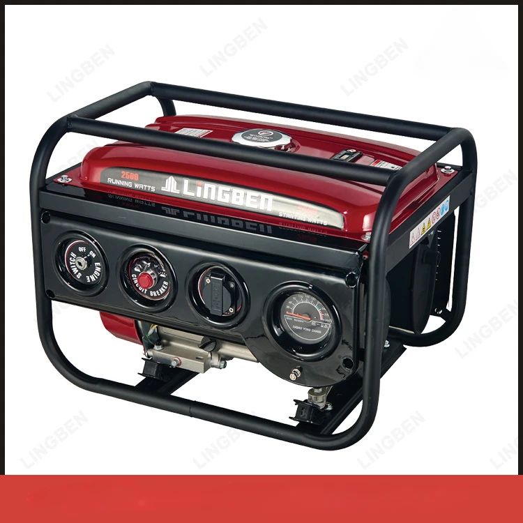 2 кВт бензиновый двигатель портативный Электрический генератор для продажи