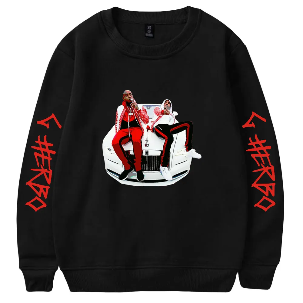 

G Herbo O-Neck Sweatshirts Women Men Long Sleeve Sweatshirts Unisex Streetwear Casual Fashion Clothes