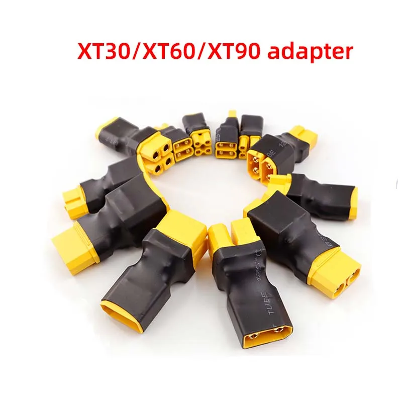 Фото Адаптер для литиевой батареи Amass, 1 шт., адаптер серии XT30, XT60, XT90, параллельный разъем №1