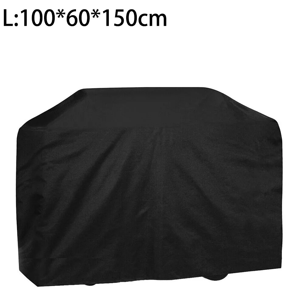

Waterproof BBQ Grill Cover Barbeque Grill Black Garden Protector Heat resistance Heavy Duty Oxford Cloth Rain Gas