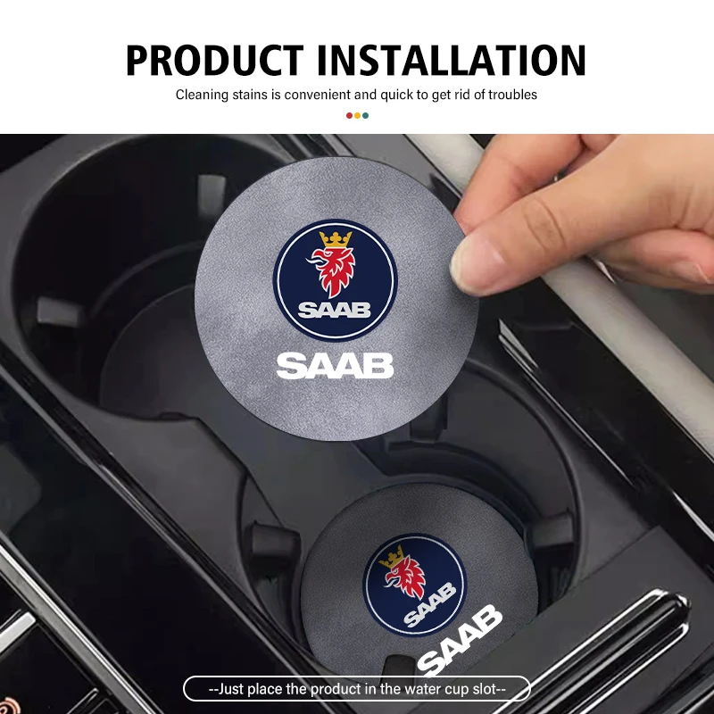 2 шт. подставка для бутылки SAAB 9-4X 9-7X 9-3 9-5 9-2X 9-X 9000 900 600 99 97