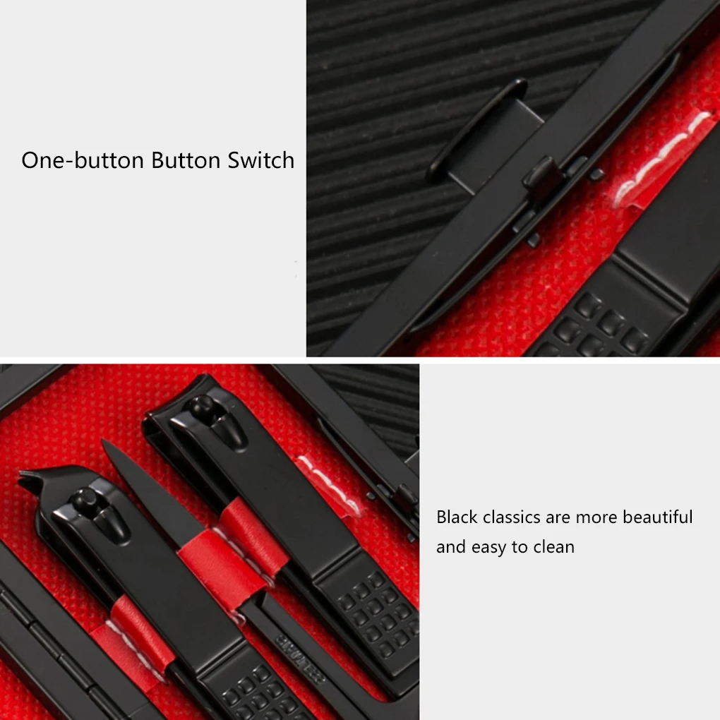 

7 шт., кусачки для маникюра, из нержавеющей стали