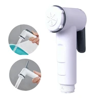 1pcs portable bidet faucets handheld spray pet shower sprayer head shower abs toilet bathroom bath for wash bathroom toilets