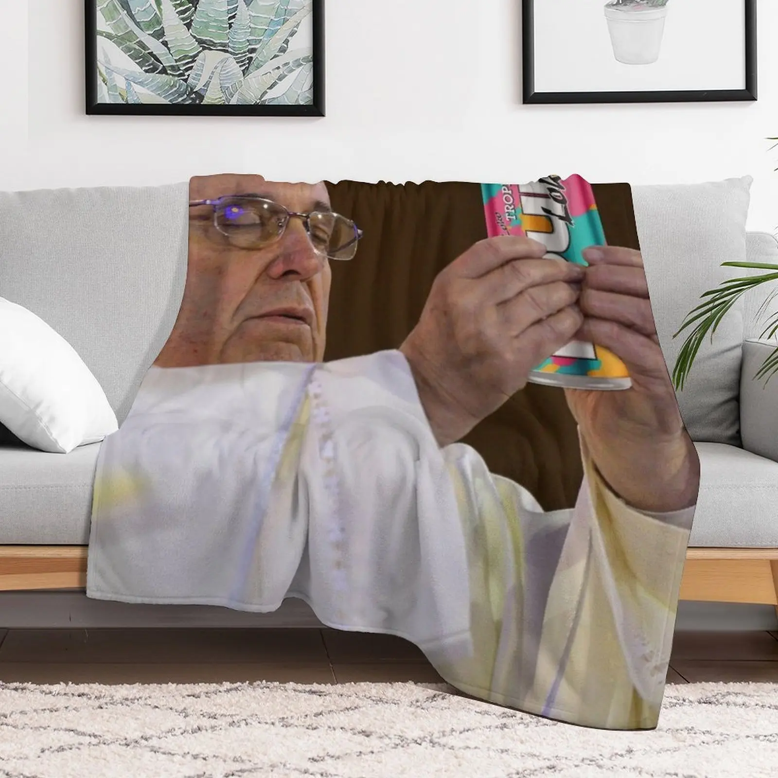 Одеяло Папа Локо мягкие большие милые одеяла