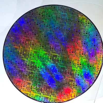 12 Inch 8 inch 6 inch Wafer CPU Wafer Lithography Circuit Chip Semiconductor Wafer Teaching Test Chip