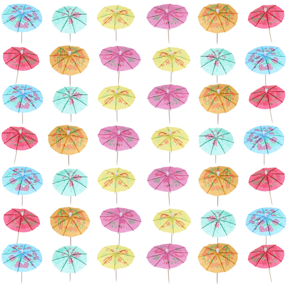

Picks Umbrellas Cocktail Drink Umbrella Drinks Parasol Cupcake Toppers Mini Summer Fruit Toothpicks Paper Parasols Elegant