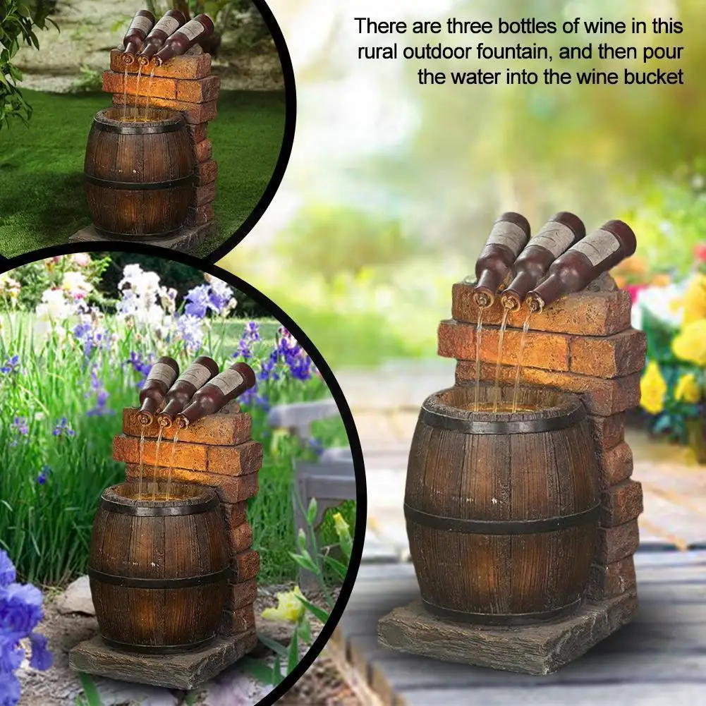 

Пиво с самоциркулирующим потоком воды украшение для сада полимерный пол Новая станция независимое рукоделие 2022 Q4r1