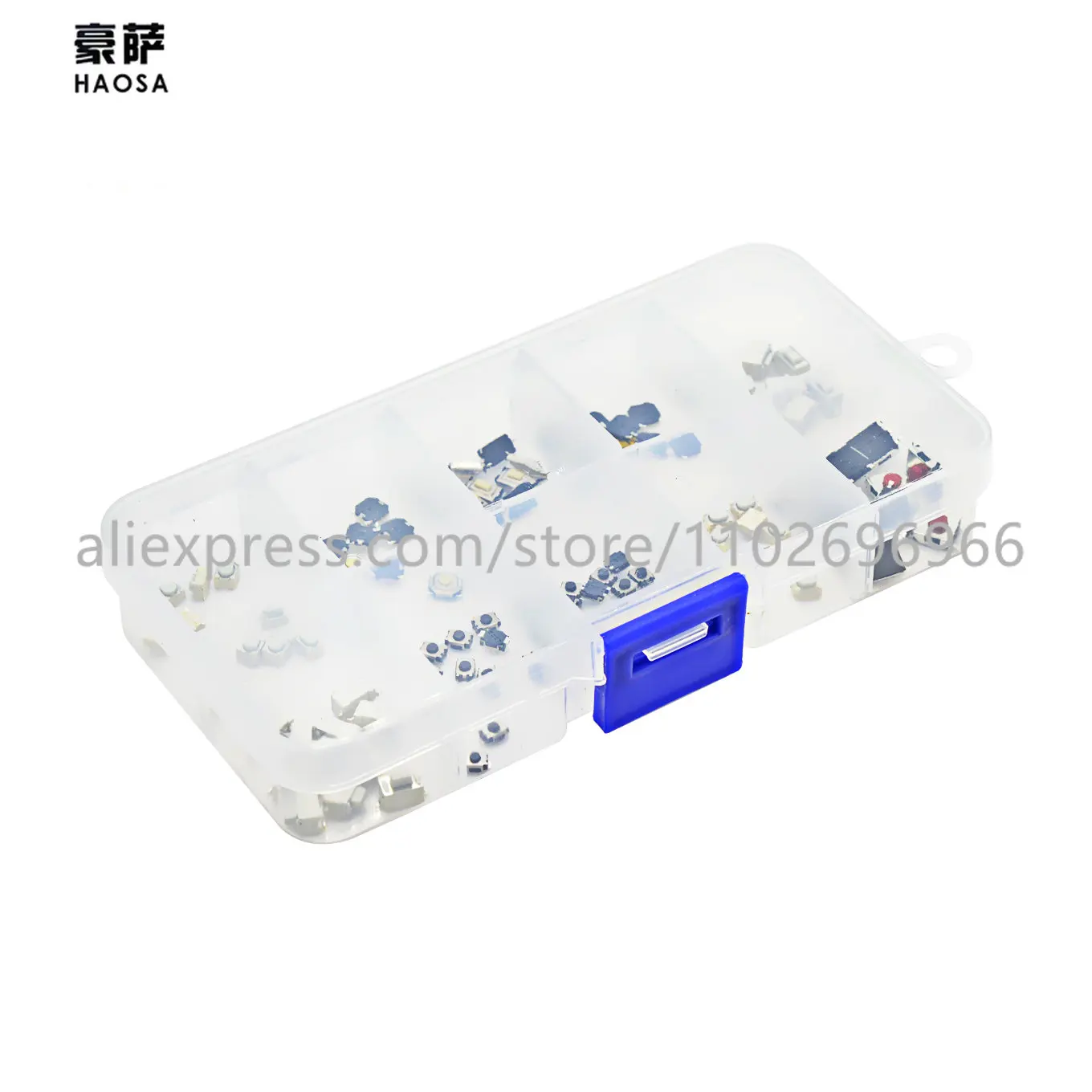 

Тактильный кнопочный выключатель, 10 типов, 250 шт.