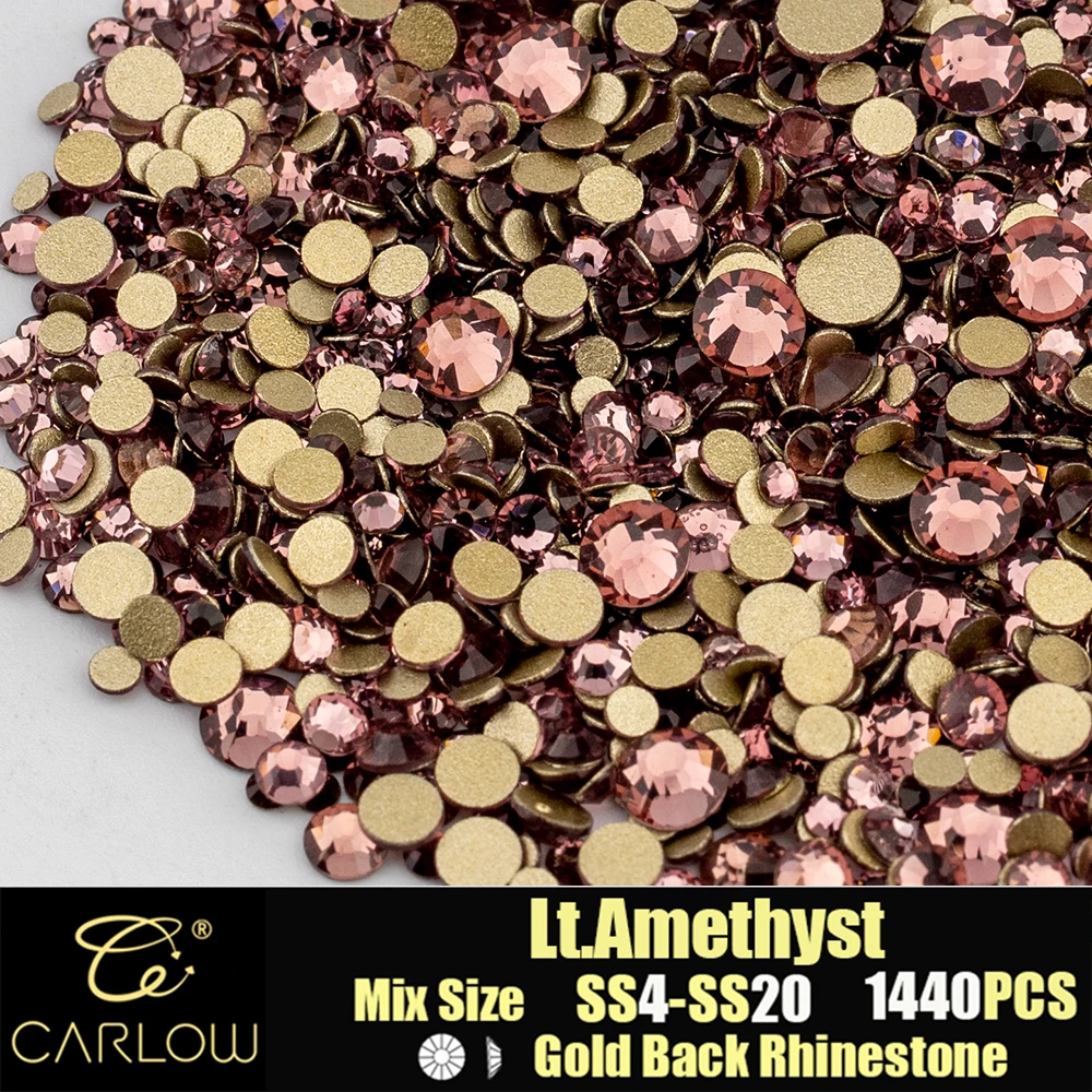 Высококачественные Стразы CARLOW SS44-SS20 со стеклянной планкой драгоценные камни для