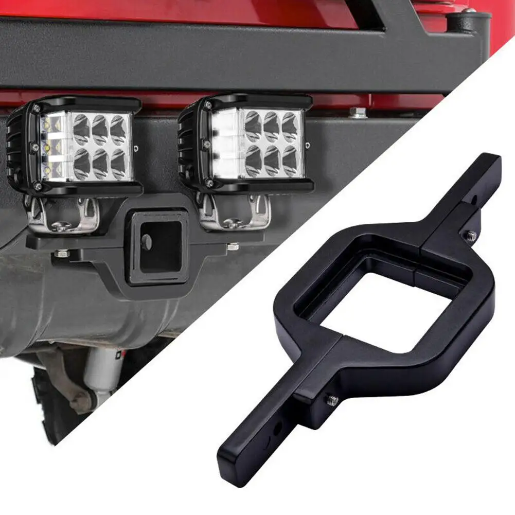 

Reversing Light Frame Trailer Tow Hitch Mounting Bracket Modified Led Work Light Compatible For Wrangler Off-road Accessories