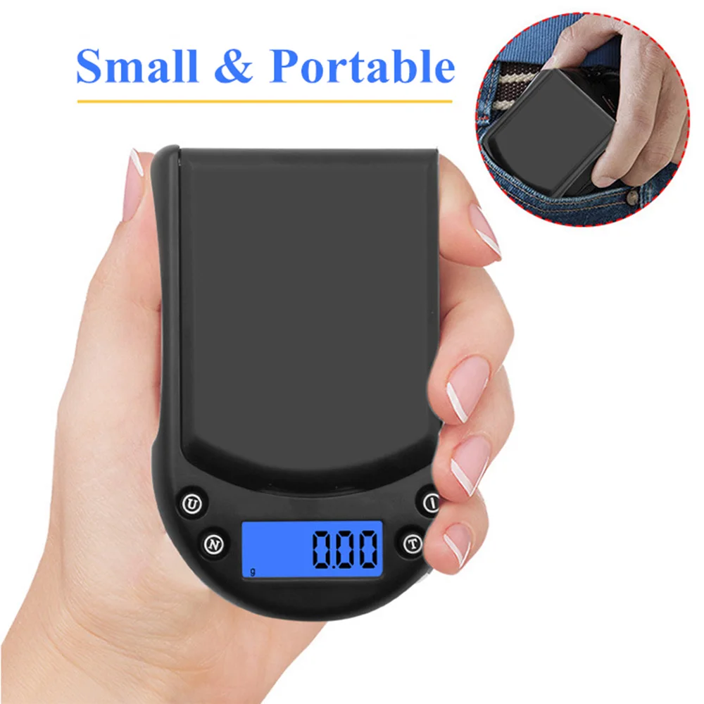 

500g/0.01g Mini Pocket Digital Kitchen Scale High Precision Accurate Electronic Jewelry Gold Weight Scale Gram Balance