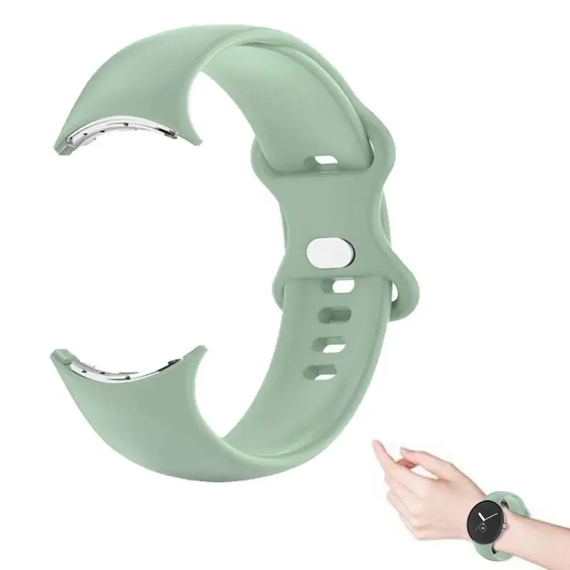 

Силиконовый ремешок для смарт-часов, силиконовый ремешок для Googles Pixels, ремешок для часов, спортивный оригинальный браслет