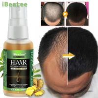 ginger hair growth essential oil anti hair loss treatment serum care dry frizz repair damage nourish hair root spray essence