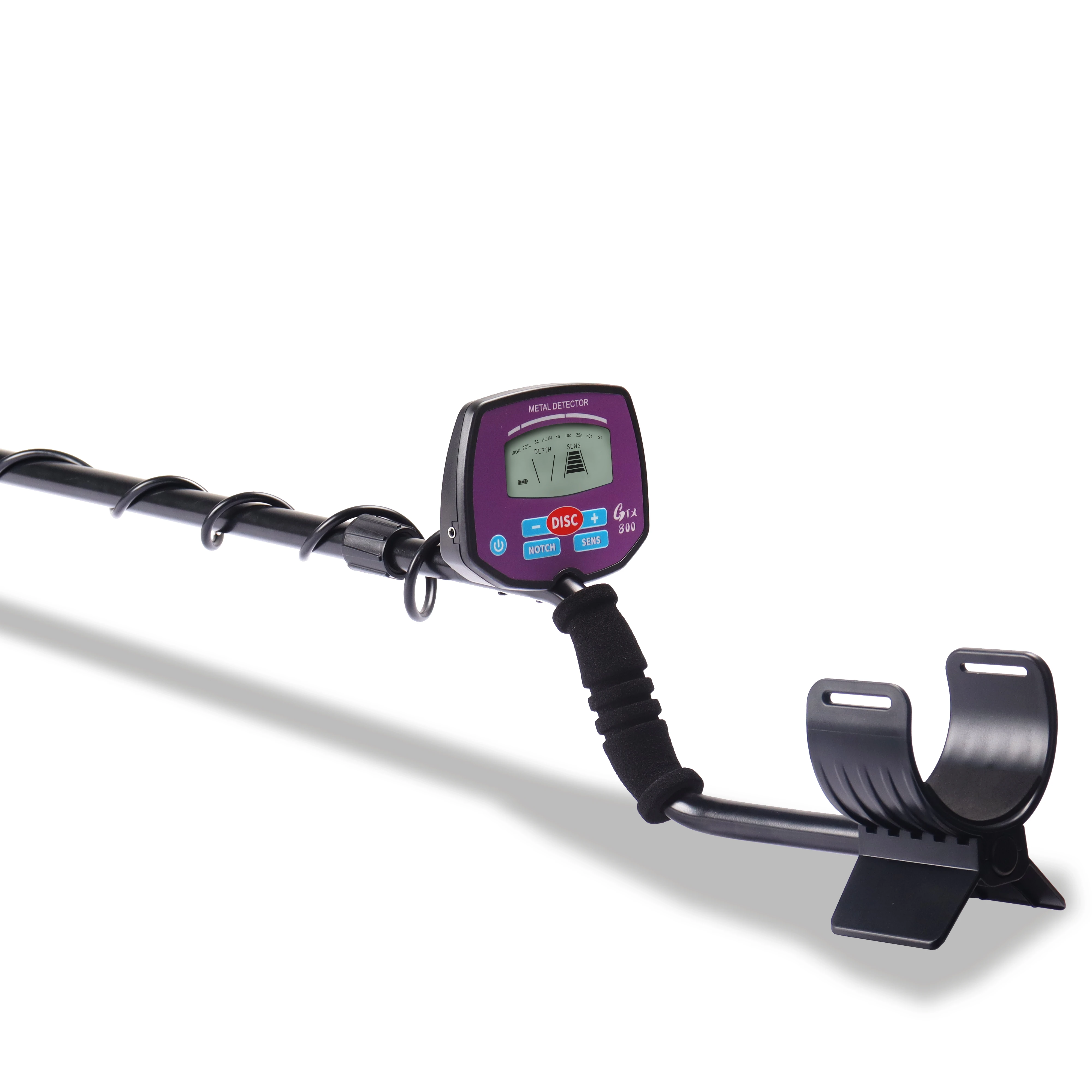 

Metal Detector Waterproof - Professional Higher Accuracy metal Detector with LCD Display All Metal Mode