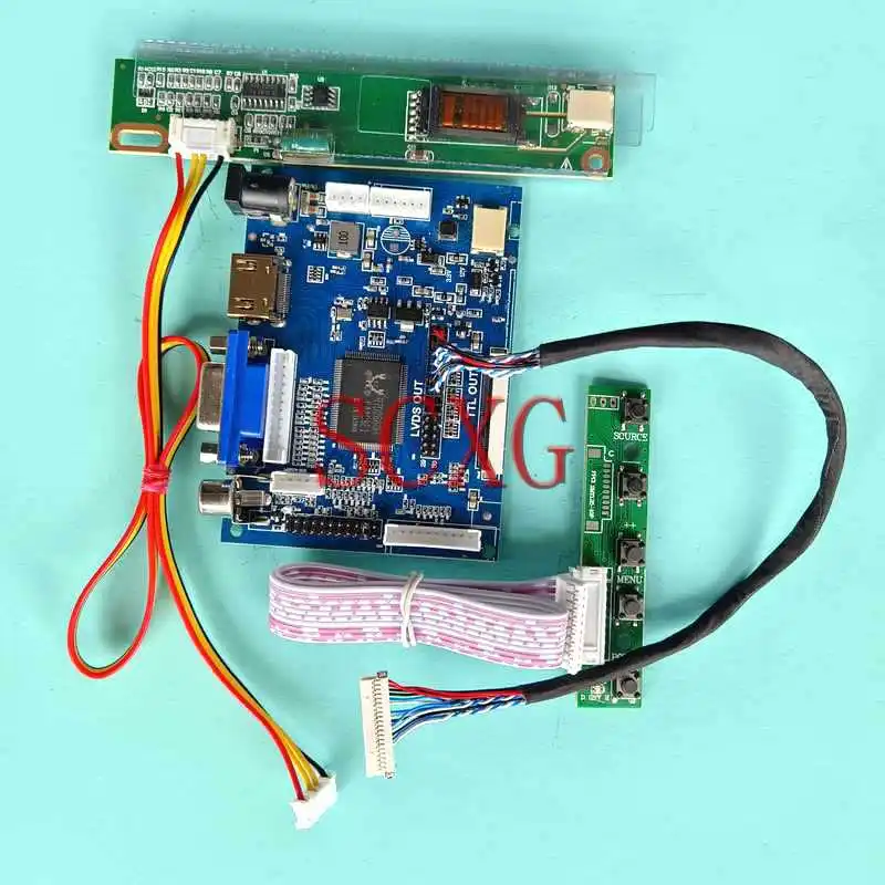 Плата контроллера экрана ЖК-дисплея подходит для N121I1 N121I3 N121I9 N121IA 1280*800 12,1 "1ccfl HDMI-совместимый AV VGA 20-контактный комплект LVDS