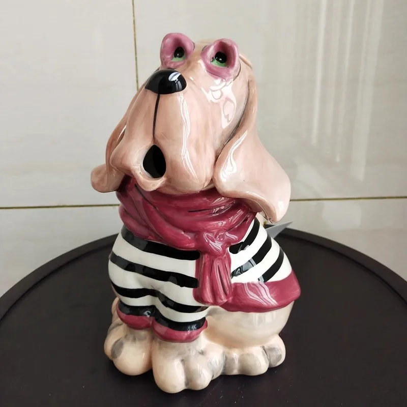 

Ceramic Dog Sculpture, Teapot, Coffee Pot, Valentine's Day Present, Crafts, Room Decoration, Living Room Porcelain Figurine