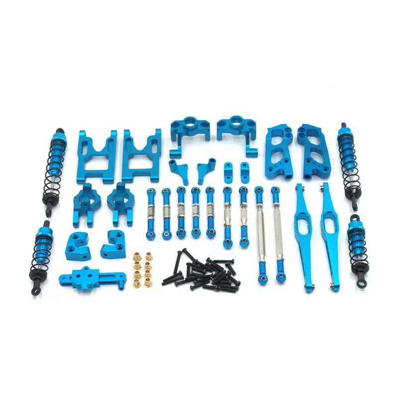 

Запчасти WLtoys для радиоуправляемых автомобилей 12427 12428 12423, модернизированные металлические аксессуары, запчасти для модификации, комплекты ...