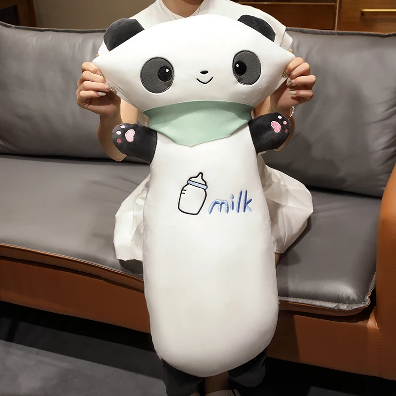 Подушка плюшевая в виде панды 60-120 см