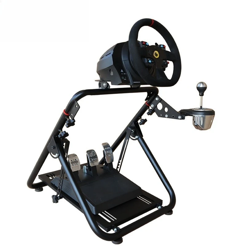 Фото Игровая подставка для симуляторов гонок VRS с рулем Logitech G29/G923/G920, Thrustmaster T300RS/TGT №1