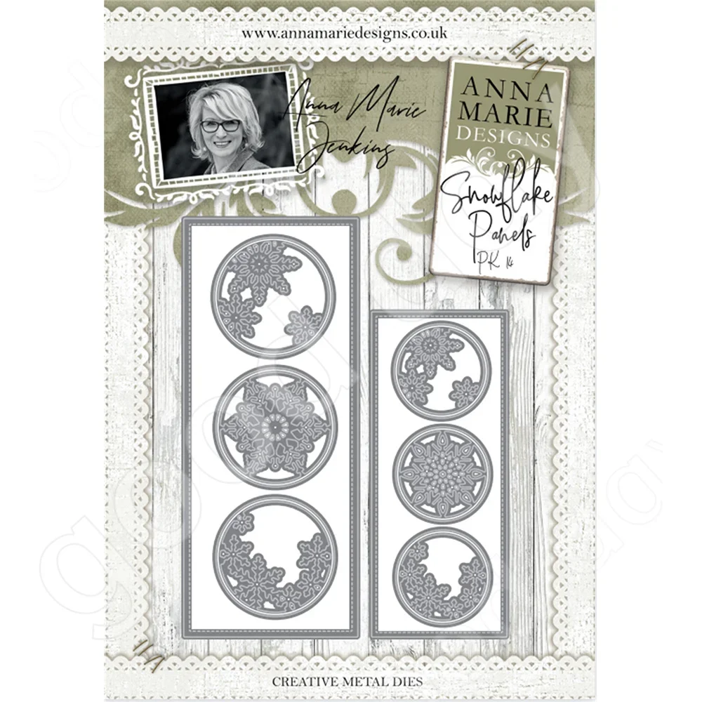 Рождественская Снежинка доска пинт шафрана металлические пресс-формы ручной