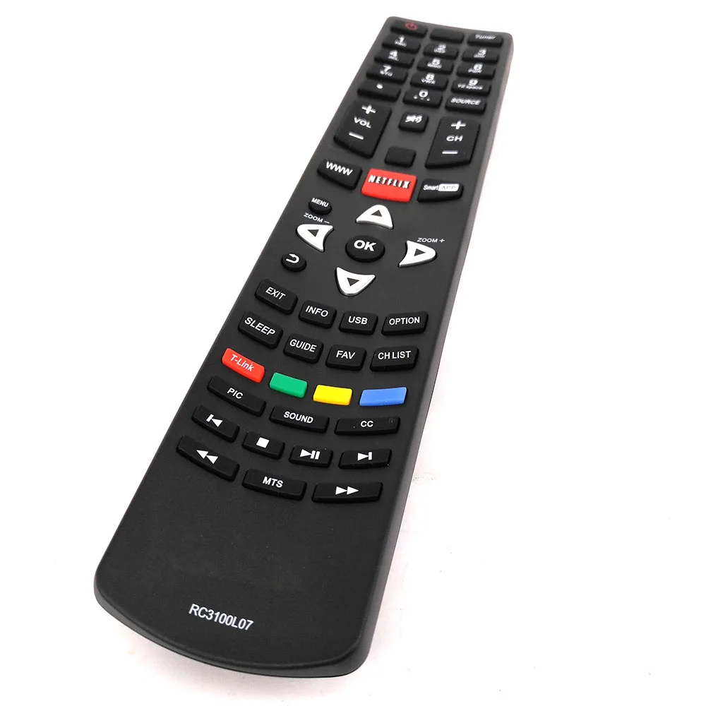 Новый оригинальный пульт дистанционного управления RC3100L07 для TCLLED LCD 3D Smart TV с