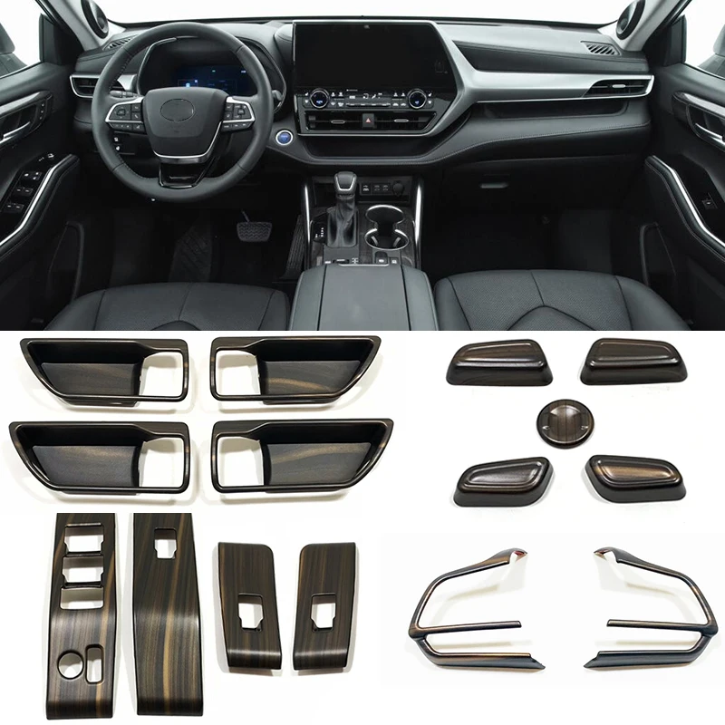 

Интерьер автомобиля персиковая древесина декоративная крышка приборной панели крышка чашки подлокотника двери Крышка воздуховыпускного ...