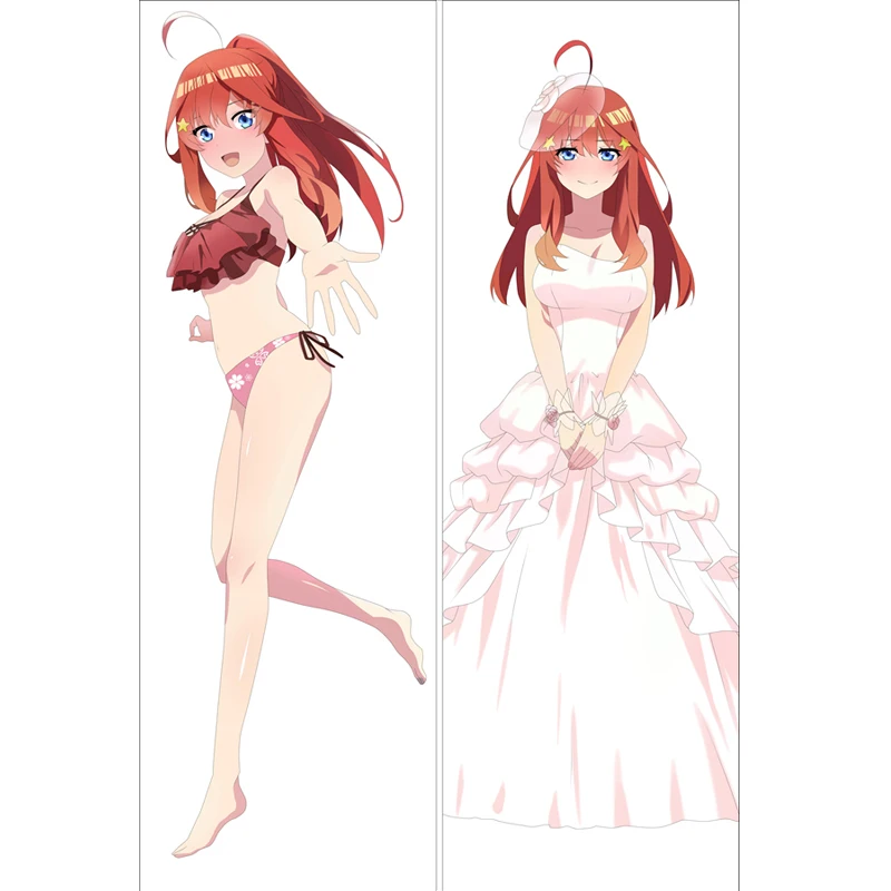 

Наволочка на подушку для тела с изображением прекрасных героев Хики Накано Нино Накано йоцуба Накано итацуки дакимакура