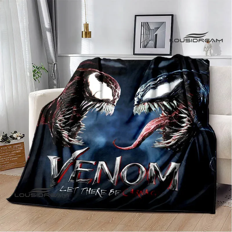 Одеяло с принтом V-образным вырезом из мультфильма одеяло для пикника фланелевые