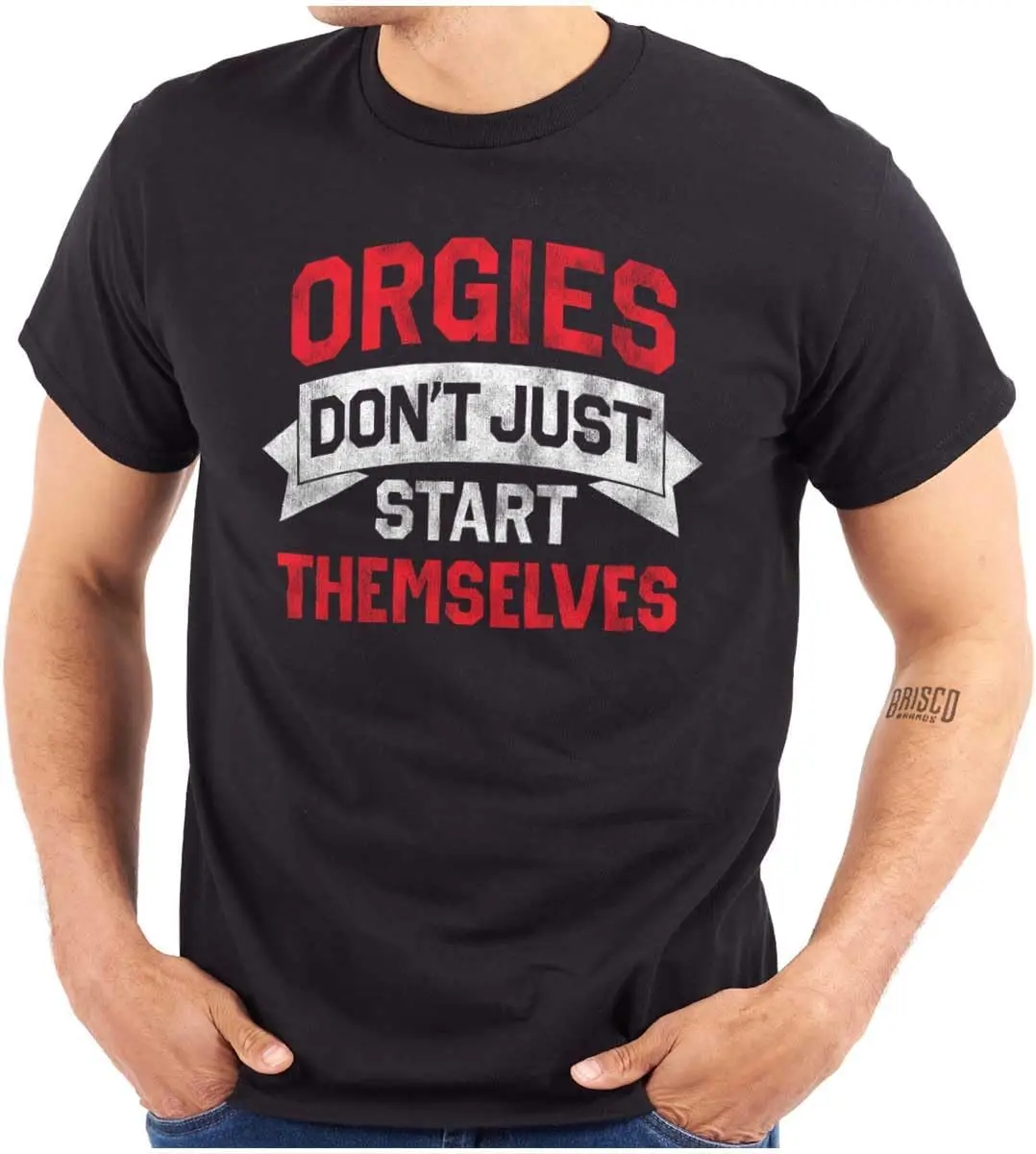 Orgies Dont Start ThemСексуальные мужские футболки с рисунком (art.: 3920c8fdb9cc2) - 3920c8fdb9cc2