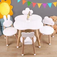 table and chair set for kids children desk chair Anti-collision adjustable table baby furniture desk chair for girls study chair