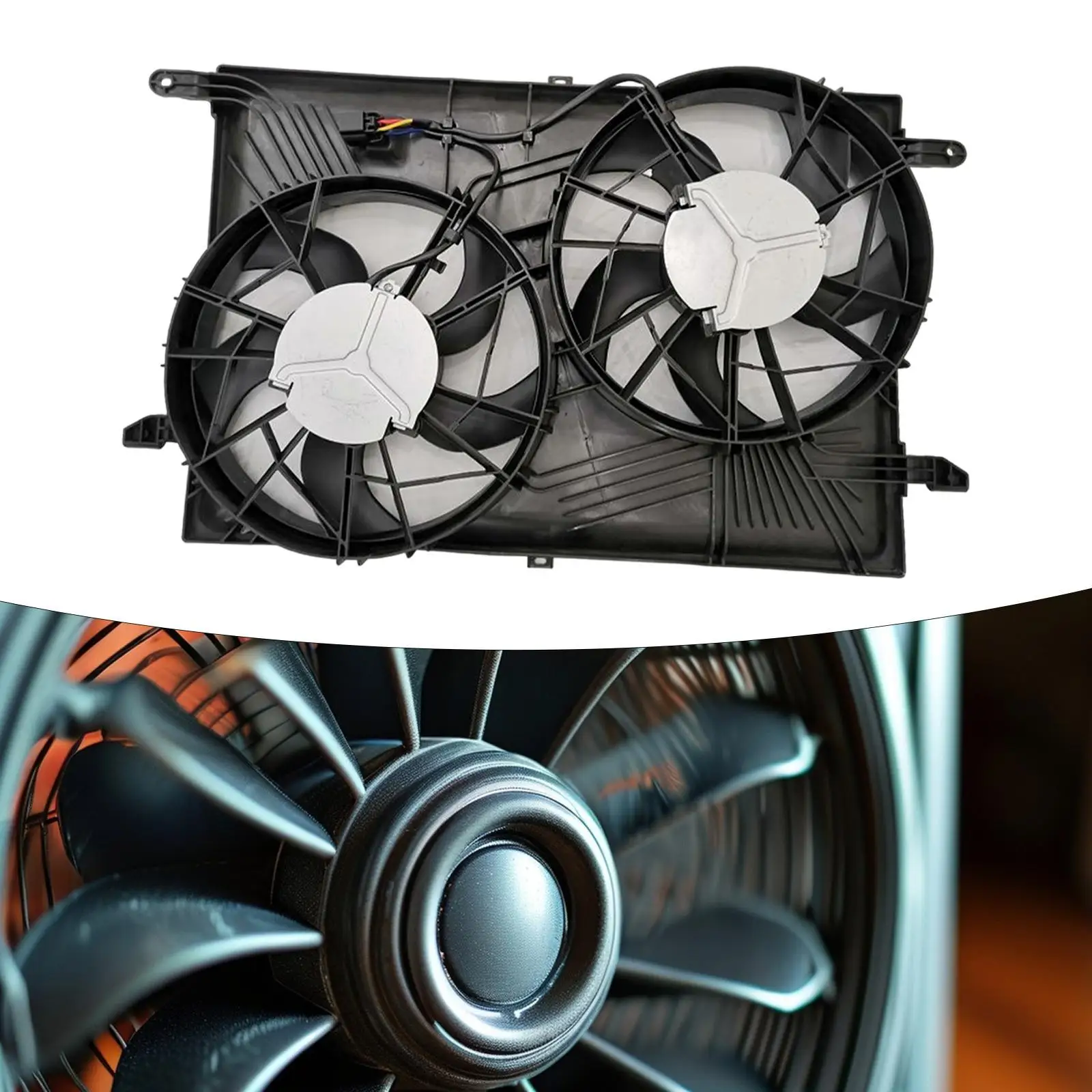 Вентилятор охлаждения с двойным радиатором переменного тока в сборе для Chevrolet