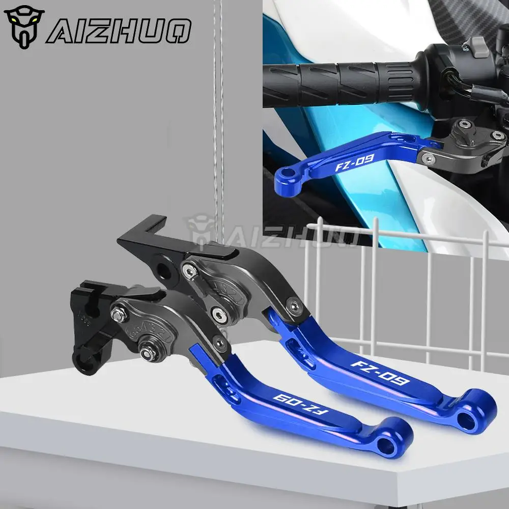 

For Yamaha FZ09 2013-2021 FZ 09 FZ-09 2014 2015 2016 2017 2018 Motorcycle CNC Adjustable Brake Clutch Lever Handle Hand Grips