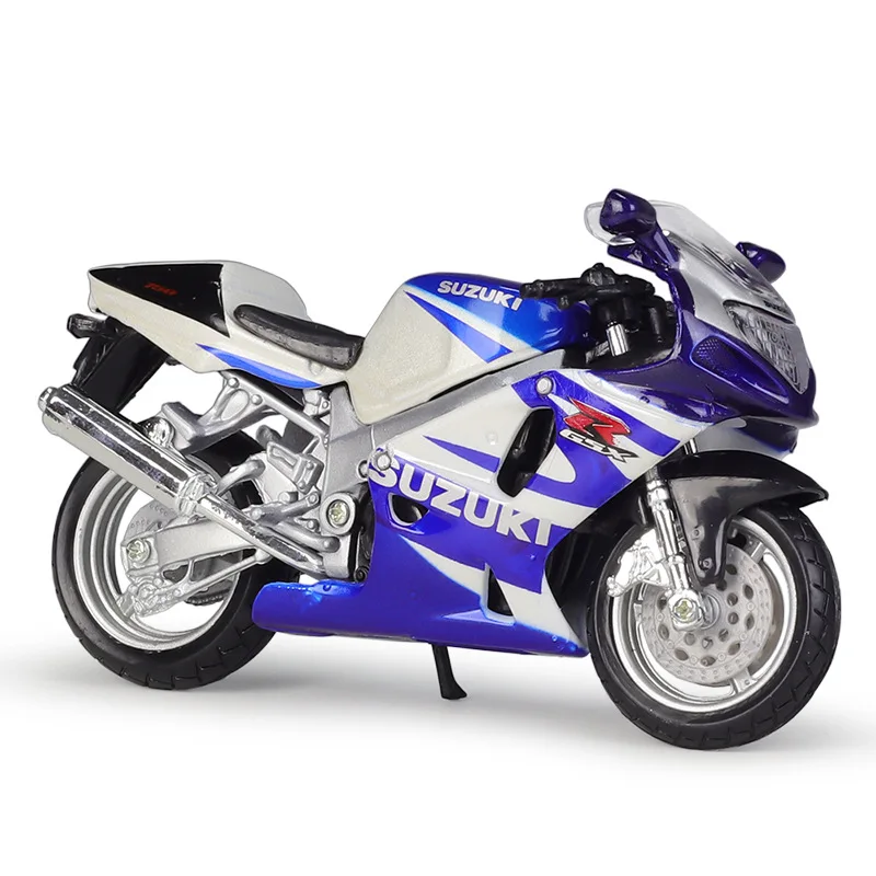 

Maisto Bburago SUZUKI GSX-R750 1:18 Motorcycle ModelsAlloy Model Motor Bike Miniature Race Toy For Gift Collection