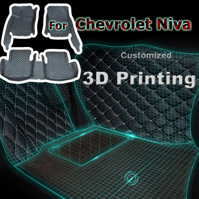 

Автомобильный напольный коврик и коврик для багажника автомобиля для Chevrolet Niva 2012-2016 лет, Индивидуальные напольные коврики, автомобильные накладки на ножки, автомобильные аксессуары