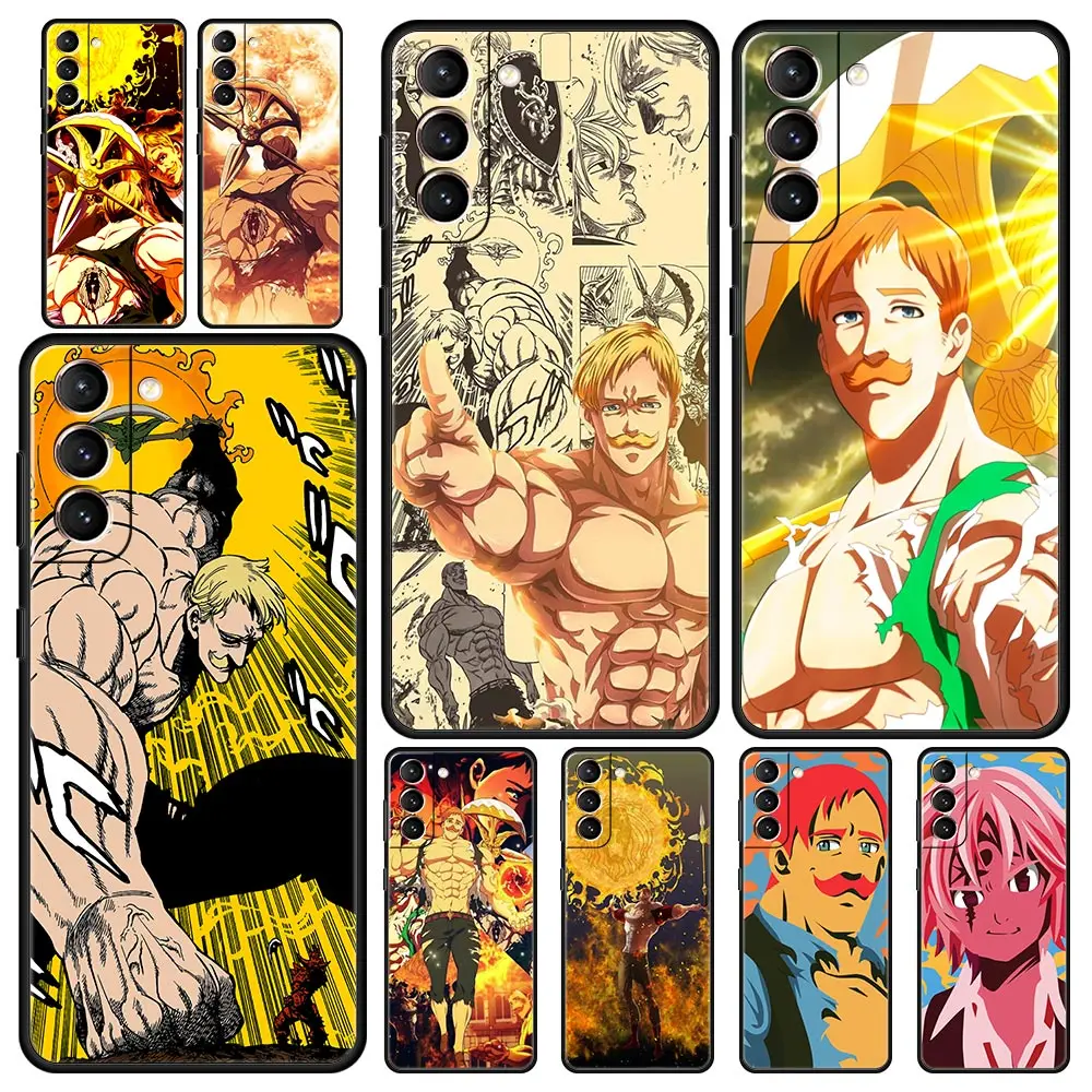

Чехол Escanor для телефона Samsung Galaxy S22 5G S20 Ultra S21 FE S10 S9 Plus S10E S8 Note 10 Lite 20