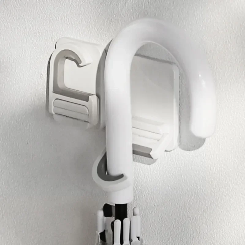 

Garage Mount Organizer Bathroom Rack Trace Holder Kitchen Multi-purpose No Hanger Storage Mop Wall Hook Mop Self-adhesive Broom