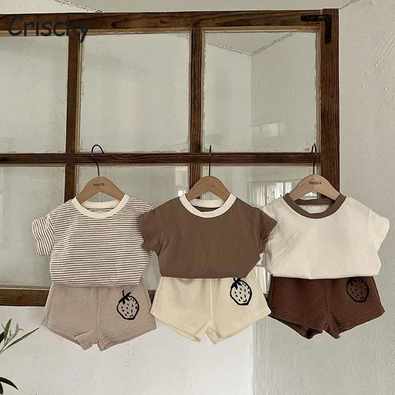 

Criscky Summer 1-5Y Children Shorts Cotton Shorts For Boys Girls candy Shorts Toddler Panties Kids Short Sports Pants baby