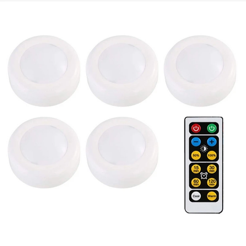 Беспроводной приглушаемый сенсорный светодиодный светильник для шкафа