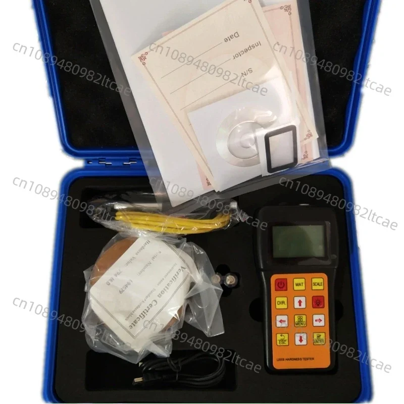 Портативный тестер твердости Leeb Измеритель Твердости из металлического сплава