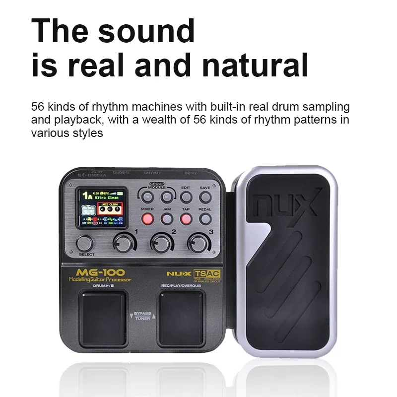 Nux MG-100 мультиэффекты для электрогитары детали струнных инструментов гитарная