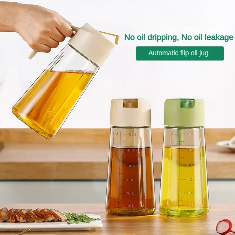 2 в 1 пластиковый распылитель для масла 500 мл