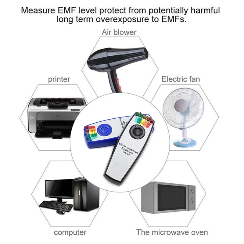 K2 электромагнитное поле EMF Гаусс-метр портативный детектор магнитного поля 5