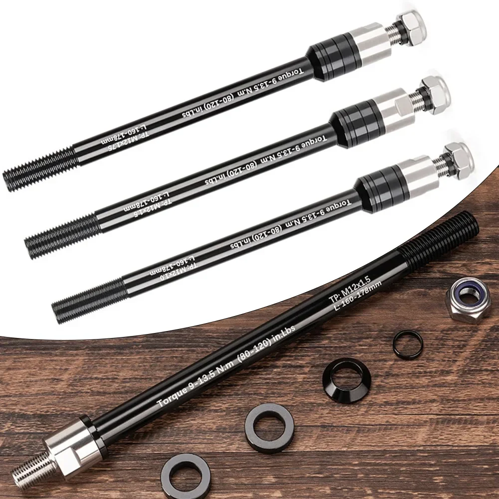 Велосипедный прицеп сквозной осевой адаптер P1.0 P1.5 P1.75 сплав алюминия фотовал 160-178