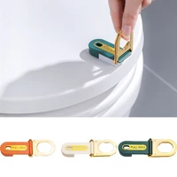 toilet seat cover lifter bathroom toilet cover handle multifunction creative cabinet drawer handle self adhesive wc accessories